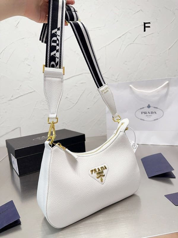 Branded Leather Shoulder Bag -321