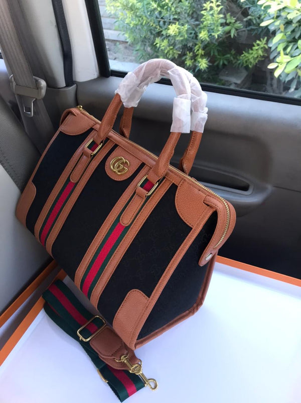 Branded GG Bauletto Tote Handbag -324