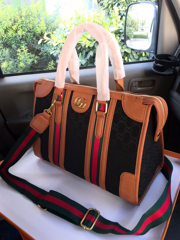 Branded GG Bauletto Tote Handbag -344