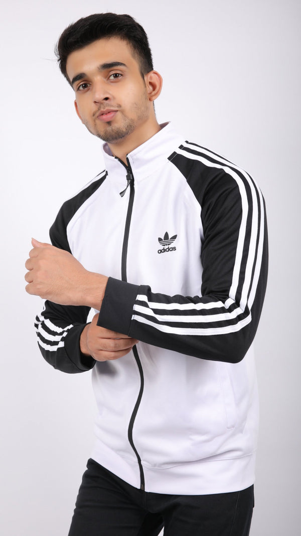 ADI White Track Jacket - Imported